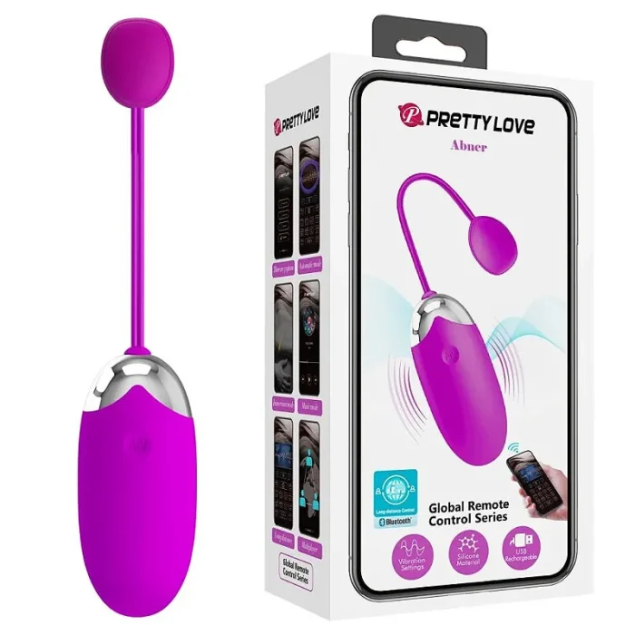 Vibrador Abner controlado pelo celular