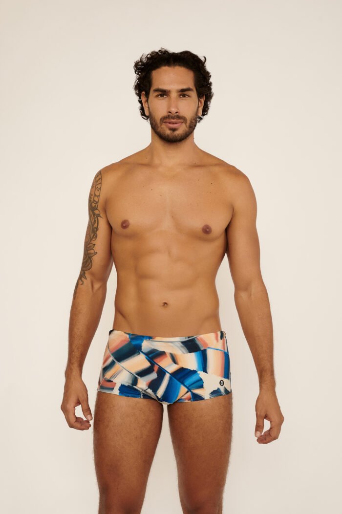 Sunga Belles Estampa Azul