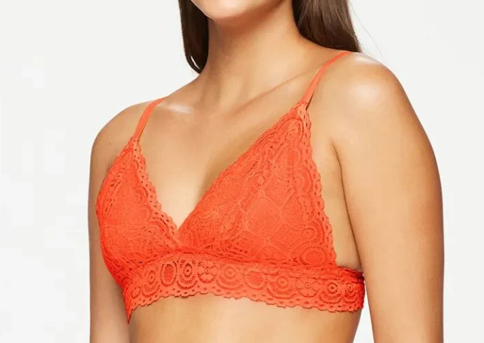Sutiã Renda Laranja Sloggi