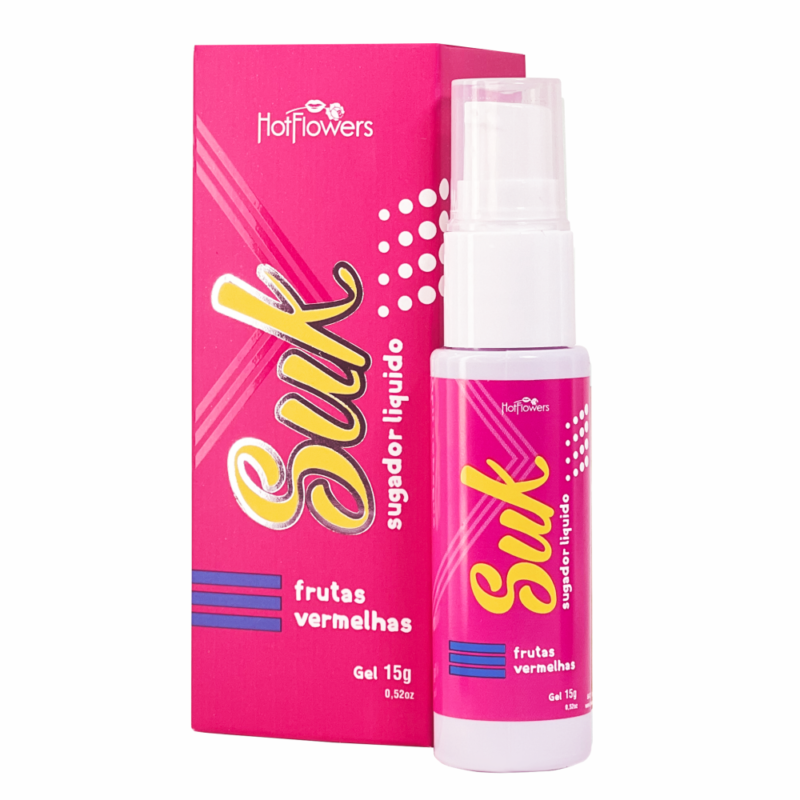 Suk – Sugador Líquido - Frutas Vermelhas