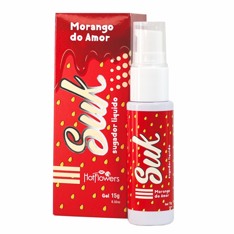 Suk – Sugador Líquido – Morango do Amor