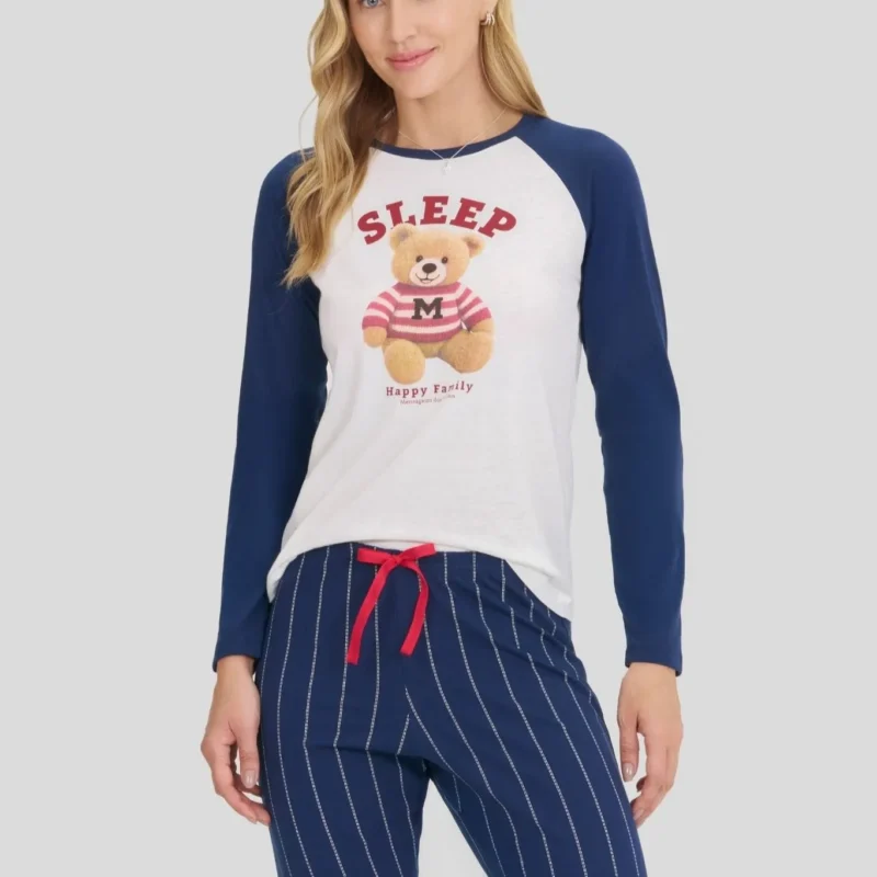 Pijama Inverno Adulto Ursinho